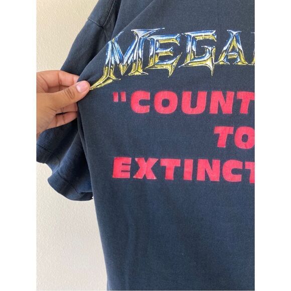 megadeth brockum 1993 countdown to extinction tour t-shirt - Picture 8 of 8